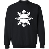 CoolPinoy Mid White Unisex Crewneck Pullover Sweatshirt